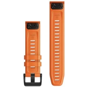 Ремешок для смарт-часов Garmin fenix 6 22mm QuickFit Ember Orange Silicone (010-12863-01)