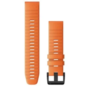 Ремешок для смарт-часов Garmin fenix 6 22mm QuickFit Ember Orange Silicone (010-12863-01)