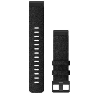 Ремешок для смарт-часов Garmin fenix 6 22mm QuickFit Heathered Black Nylon (010-12863-07)