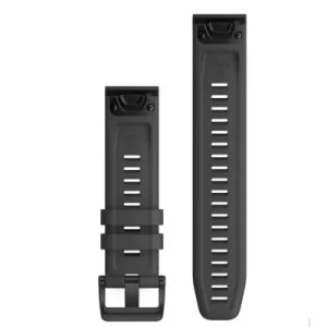 Ремешок для смарт-часов Garmin fenix 6 solar 22mm QuickFit Slate Gray Silicone (010-12863-22)