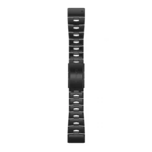 Ремешок для смарт-часов Garmin fenix 6X 26mm QuickFit Carbon Gray DLC Titanium (010-12864-09)