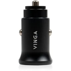 Зарядное устройство Vinga 40W PD 2xUSB-C (20W+20W) Car Charger (VCPCCCC40)