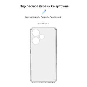 Чехол для мобильного телефона Armorstandart Air Series Infinix Hot 30i (X669) / Hot 30i NFC (X669D) Camera cover Transparent (ARM69002)
