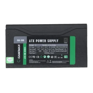 Блок живлення Gamemax GM-500 80+ APFC Black