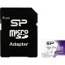 Карта пам'яті Silicon Power 128Gb microSDXC U3 A1 V30 Superior Color 100R/80W + adapter (SP128GBSTXDU3V20AB)