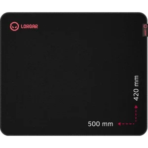 Килимок для мишки Lorgar Main 325 Black/Red (LRG-GMP325)