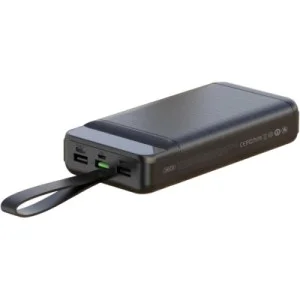 Батарея універсальна XO 50000mAh, PD/18W, QC3.0/22.5W, flashlight, Input(Micro,Type-C,Lightning), Output(3*USB,Type-C) (XO-PR158 / 29211)
