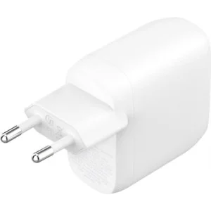 Зарядное устройство Belkin 30W 2хUSB-С PD PPS white (WCB010VFWH)