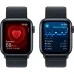 Смарт-годинник Apple Watch SE GPS 40mm Midnight Aluminium Case with Midnight Sport Loop (MRE03QP/A)