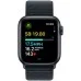 Смарт-годинник Apple Watch SE GPS 40mm Midnight Aluminium Case with Midnight Sport Loop (MRE03QP/A)