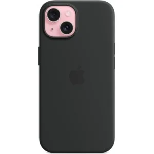 Чехол для мобильного телефона Apple iPhone 15 Silicone Case with MagSafe Black (MT0J3ZM/A)