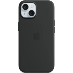 Чехол для мобильного телефона Apple iPhone 15 Silicone Case with MagSafe Black (MT0J3ZM/A)