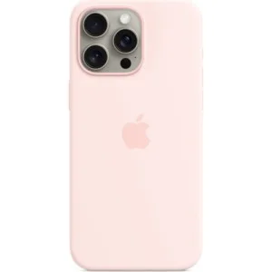 Чехол для мобильного телефона Apple iPhone 15 Pro Max Silicone Case with MagSafe Light Pink (MT1U3ZM/A)