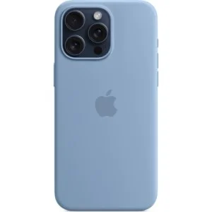 Чехол для мобильного телефона Apple iPhone 15 Pro Max Silicone Case with MagSafe Winter Blue (MT1Y3ZM/A)