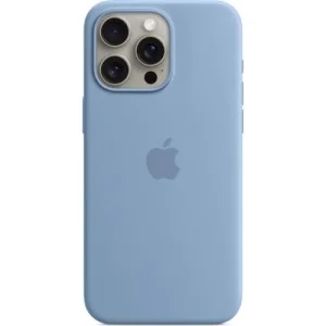 Чехол для мобильного телефона Apple iPhone 15 Pro Max Silicone Case with MagSafe Winter Blue (MT1Y3ZM/A)