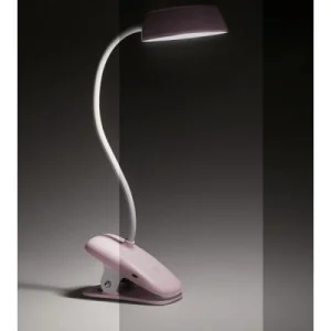 Настольная лампа Philips LED Reading Desk lamp Donutclip 3W, 4000K, 1200mAh (Lithium battery), рожевий (929003179627)