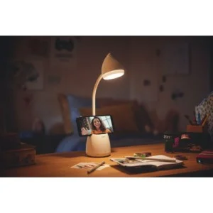 Настольная лампа Philips LED Reading Desk lamp Hat 4.5W, 3000/4000/5700K, 1800mAh (Lithium battery), білий (929003241007)