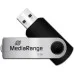 USB флеш накопичувач Mediarange 32GB Black/Silver USB 2.0 (MR911)