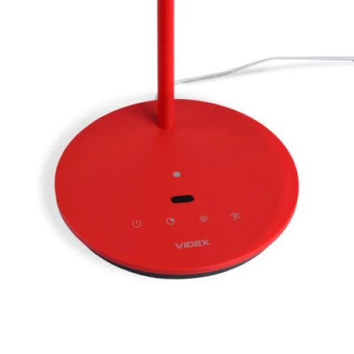 Настільна лампа Videx VL-TF15R 20W 4100K 220V red (26431)