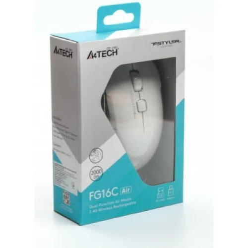 Мишка A4Tech FG16C Air Wireless White (4711421988179)