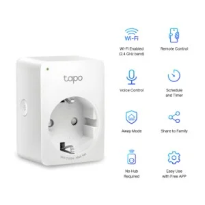 Умная розетка TP-Link Tapo P100 (2-pack) (Tapo P100(2-pack))