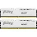 Модуль пам'яті для комп'ютера DDR5 32GB (2x16GB) 5200 MHz FURY Beast White Kingston Fury (ex.HyperX) (KF552C40BWK2-32)