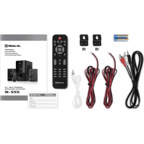 Акустична система REAL-EL M-555 Black (EL121300013)