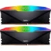 Модуль пам'яті для комп'ютера DDR4 32GB (2x16GB) 3200 MHz NOX RGB Black Apacer (AH4U32G32C28YNBAA-2)