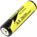 Акумулятор Liitokala AA 2600mAh 1.2V Ni-MH, blister 1 pcs (Ni-26/AA)