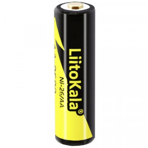 Акумулятор Liitokala AA 2600mAh 1.2V Ni-MH, blister 1 pcs (Ni-26/AA)