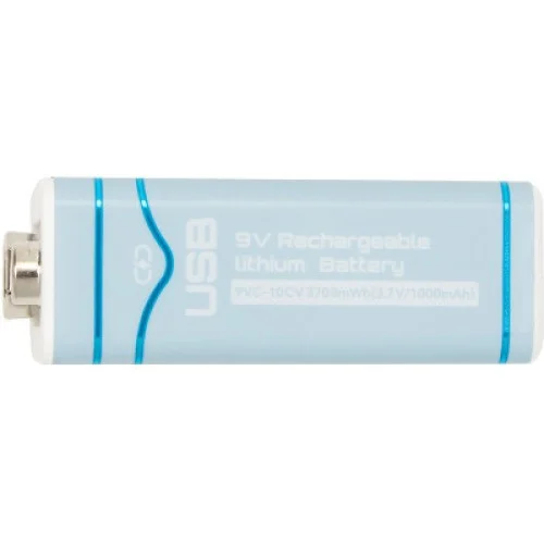 Акумулятор Крона 9V USB Type-C 1000mah Li-ion Beston (9VC-10VC/AA620289)