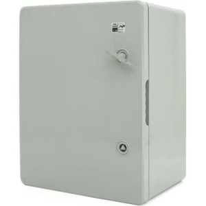 Шкаф настенный ADAL PANO 400х300х220, IP65, Бокс ударопрочный, ABS пластик (108879)