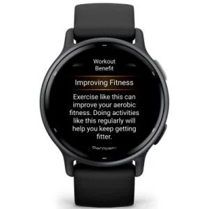Смарт-часы Garmin vivoactive 5, Black/Slate, GPS (010-02862-10)