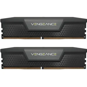Модуль пам'яті для комп'ютера DDR5 32GB (2x16GB) 6000 MHz Vengeance Black Corsair (CMK32GX5M2B6000C30)