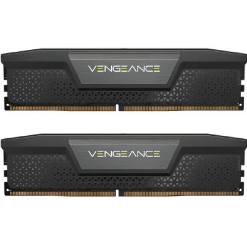 Модуль памяти для компьютера DDR5 32GB (2x16GB) 6000 MHz Vengeance Black Corsair (CMK32GX5M2B6000C30)