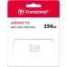 USB флеш накопичувач Transcend 256GB JetFlash 710 Silver USB 3.1 (TS256GJF710S)