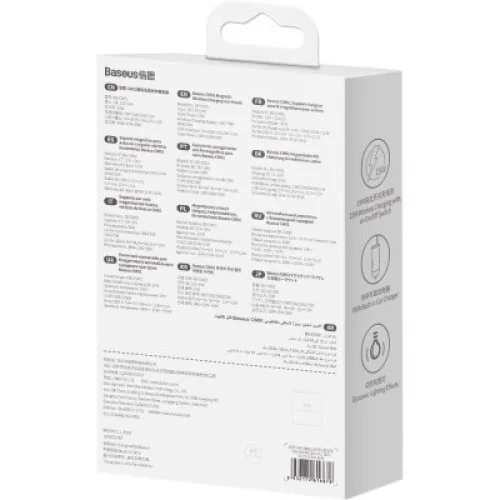 Універсальний автотримач Baseus CW01 Magnetic Wireless 40W (SUCX040102)