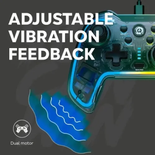 Геймпад Canyon Brighter GP-02 Wired RGB 4in1 PS3/Android BOX-TV/Nintendo Crystal (CND-GP02)