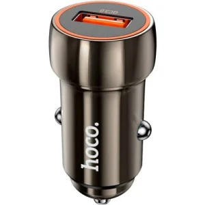 Зарядний пристрій HOCO Z46 USB Metal Gray (6931474770271)