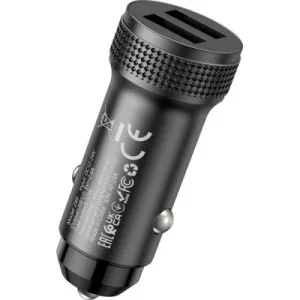 Зарядний пристрій HOCO Z49 Level 2xUSB Black (6931474795601)
