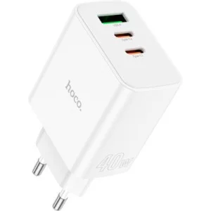 Зарядний пристрій HOCO C126A Pure White (6931474798725)