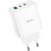 Зарядний пристрій HOCO C126A Pure White (6931474798725)