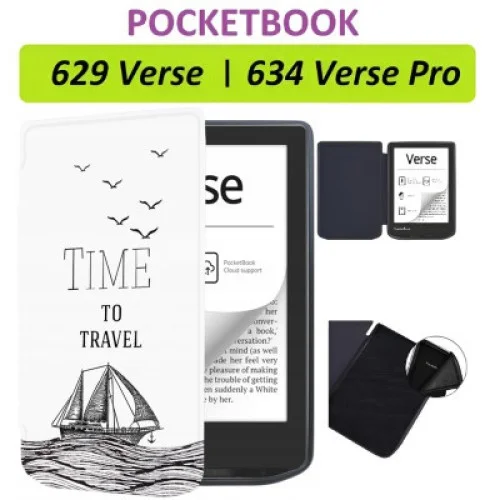 Чохол до електронної книги BeCover Smart Case PocketBook 629 Verse / 634 Verse Pro 6" Time To Travel (710982)