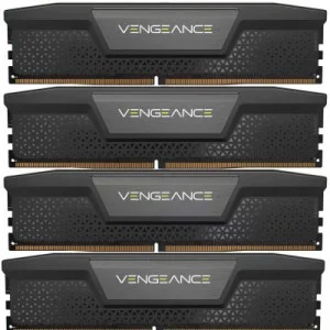 Модуль памяти для компьютера DDR5 192GB (4x48GB) 5200 MHz Vengeance Black Corsair (CMK192GX5M4B5200C38)
