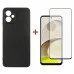 Чохол до мобільного телефона Dengos Kit for Motorola G14 case + glass (Black) (DG-KM-48)