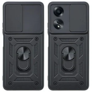 Чохол до мобільного телефона BeCover Military Oppo A38 Black (710714)