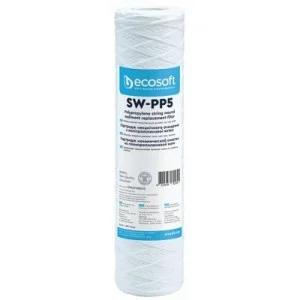 Картридж для фильтра кувшина Ecosoft Картридж з поліпропіленової нитки Ecosoft 2.5х10", 5мкм (CPN25105ECO)