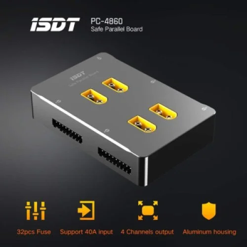 Аксессуар для зарядного устройства iSDT PC-4860S LiPo Parallel Charging Board (HP0015.0023)