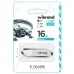 USB флеш накопичувач Wibrand 16GB Aligator White USB 2.0 (WI2.0/AL16U7W)