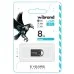 USB флеш накопитель Wibrand 8GB Hawk Black USB 2.0 (WI2.0/HA8M1B)